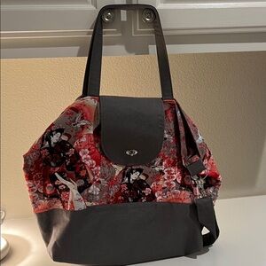 Elegant Gray and Pink Women's Tote Bag